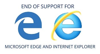 end of support for internet explorer and microsoft edge