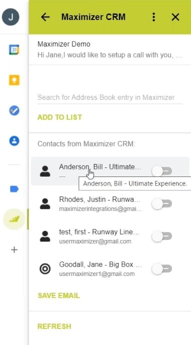 MaximizerCRM gmail integration 02