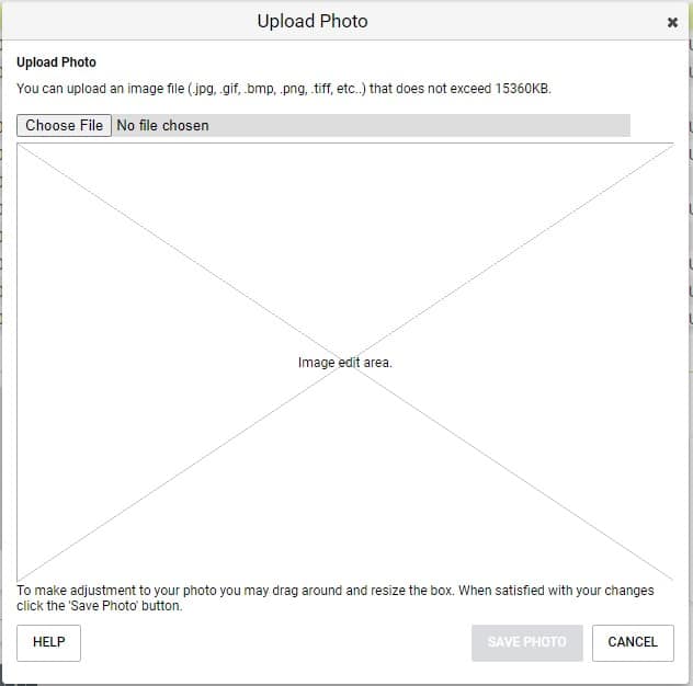 Adding photos in Maximizer