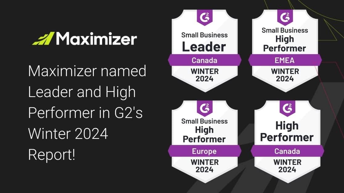 Maximizer Named Leader and High Performer in G2's Winter 2024 Report