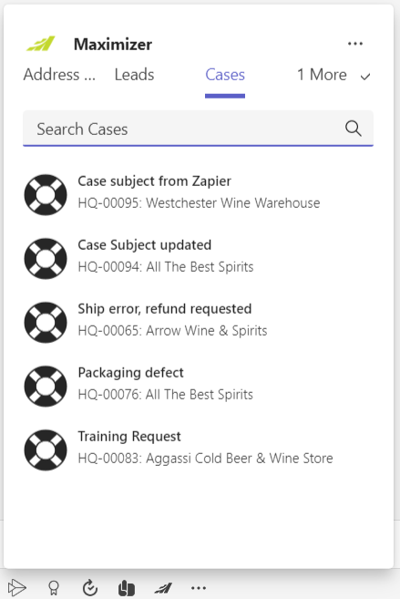 Maximizer for Teams Cases