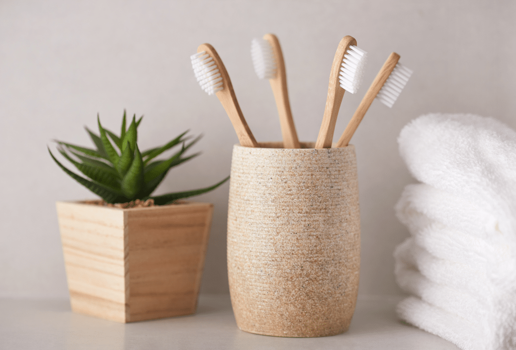 Bamboo toothbrushes