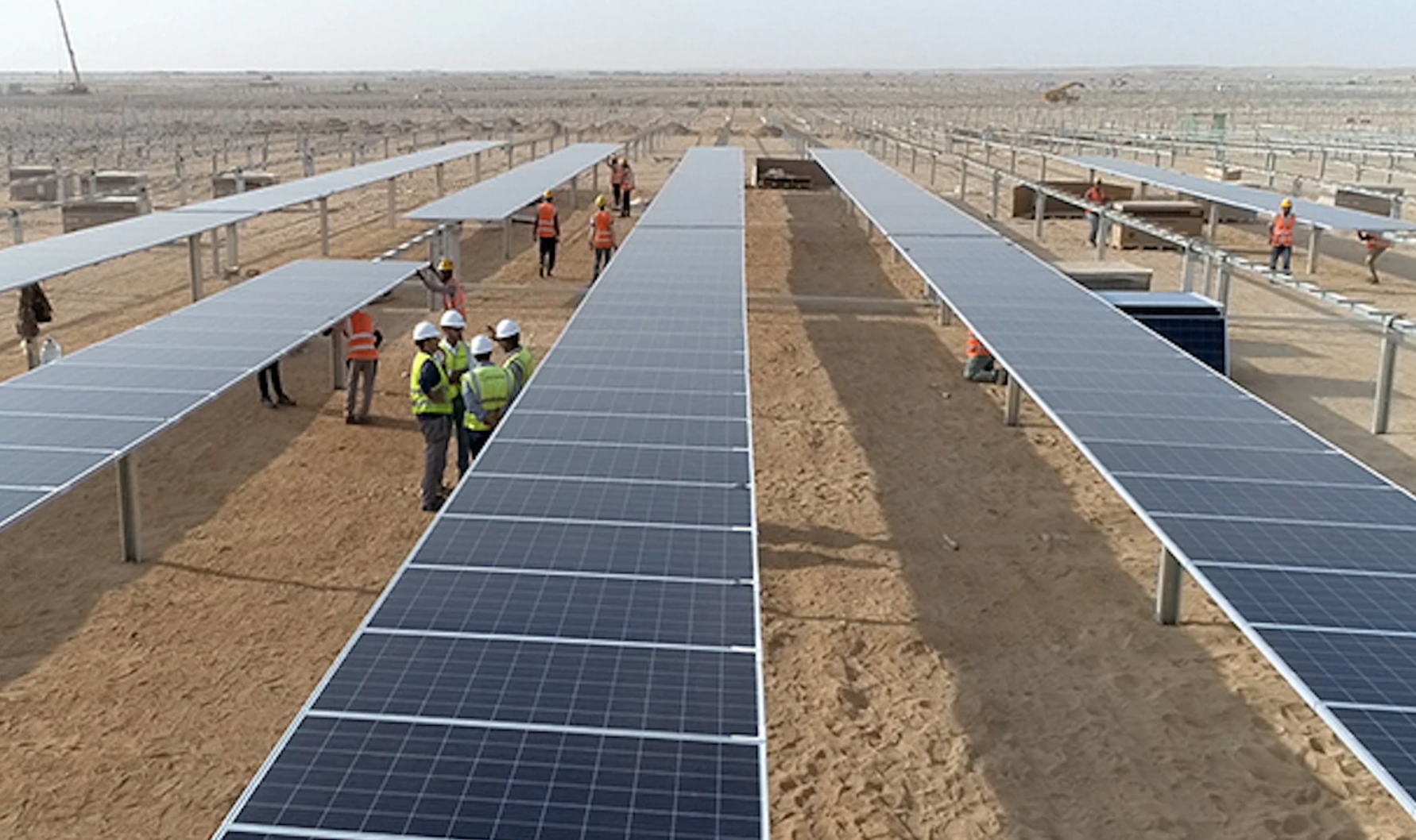 Generating renewable solar electricity in Egypt