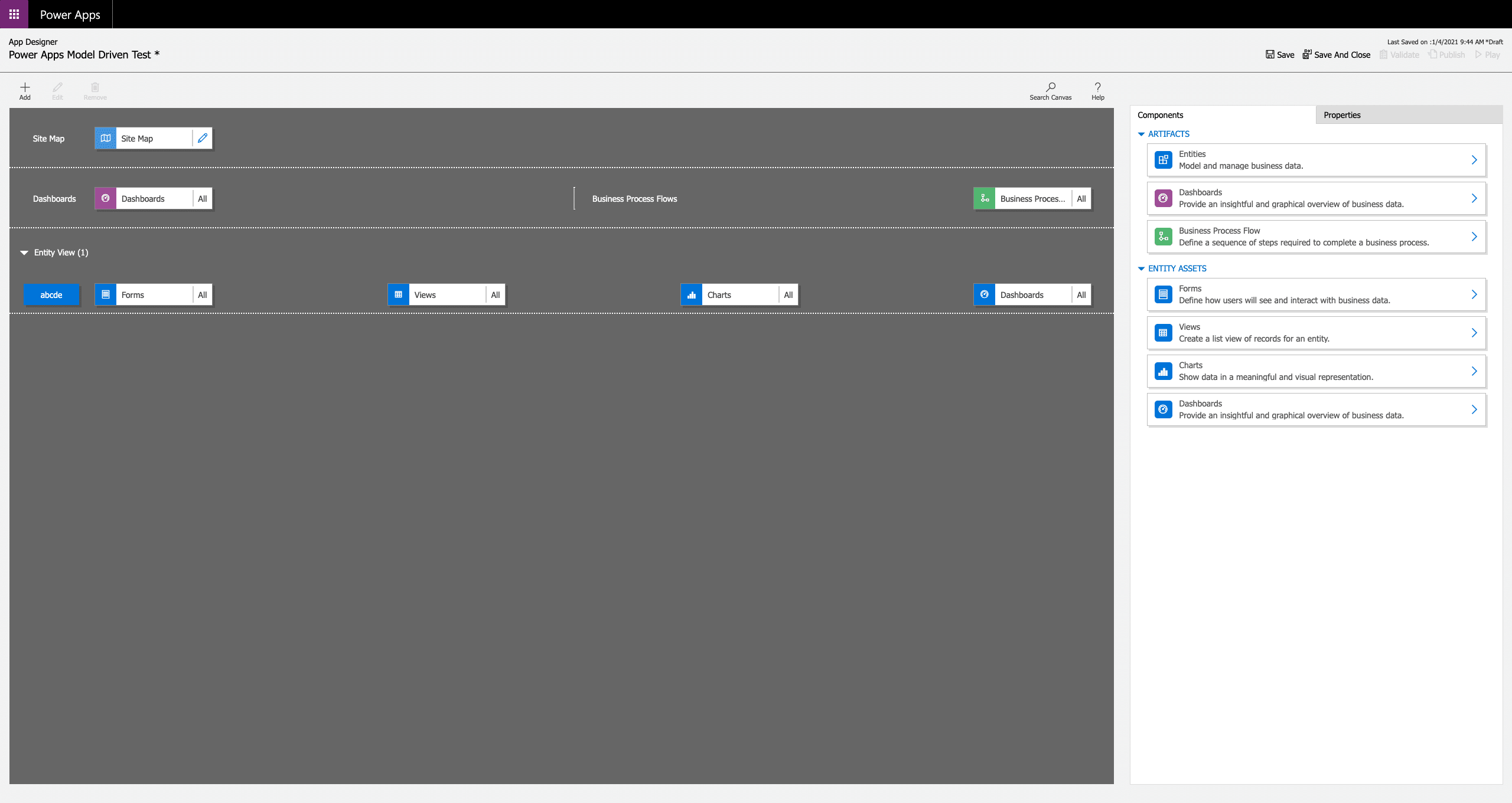 Build a model-driven app from scratch. Model your data to create the building blocks of your app, and let Power Apps design the look.