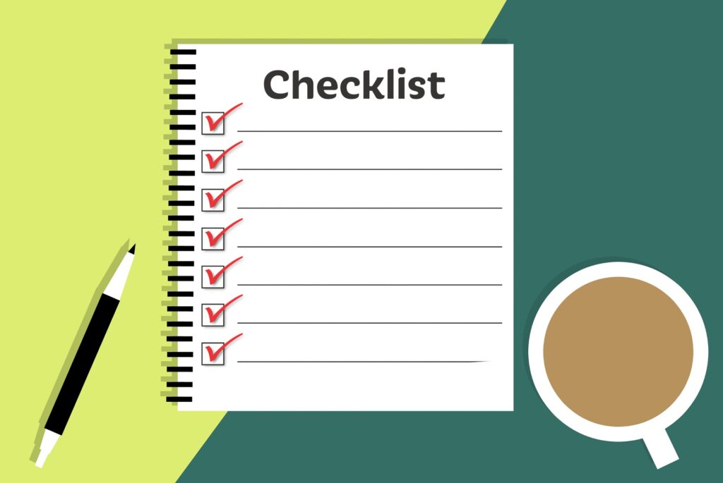 Motivational checklist