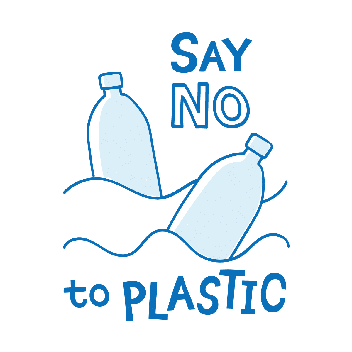 So no to plastic