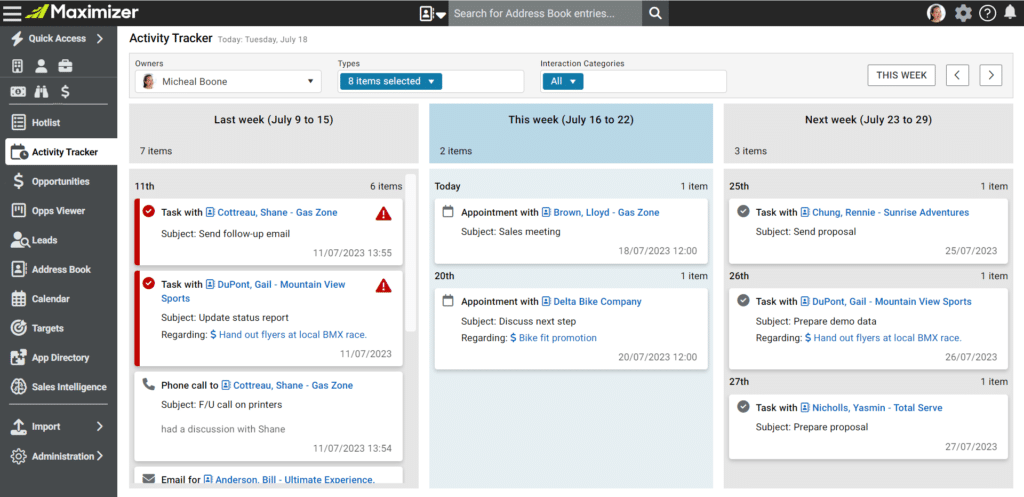 Maximizer Cloud July Update: More Integrations & Sales Leader Edition Updates