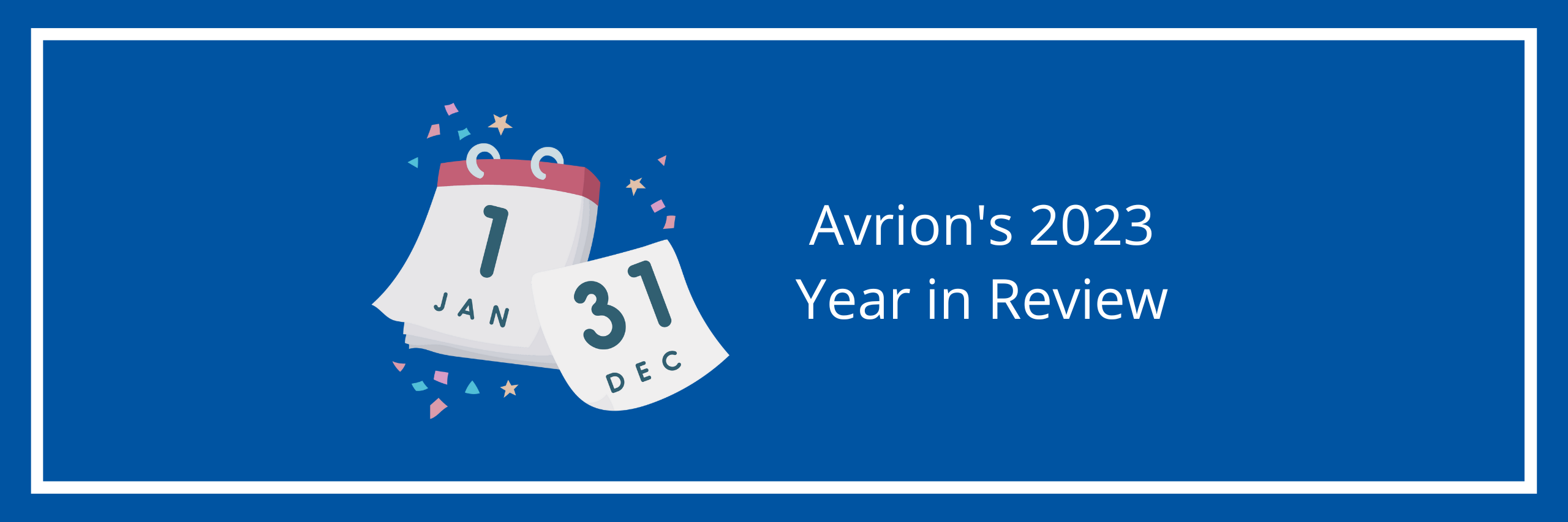 Avrion's Year in Review: Navigating CRM Excellence and Social Responsibility in 2023