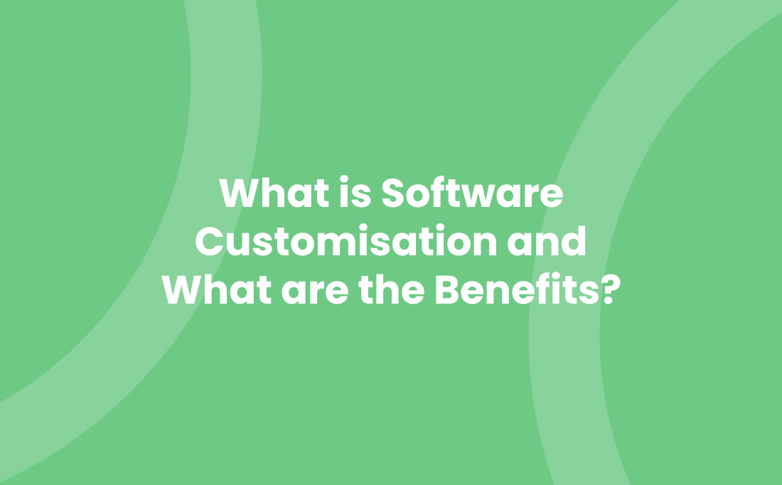 What are the benefits of software customisation? - Avrion