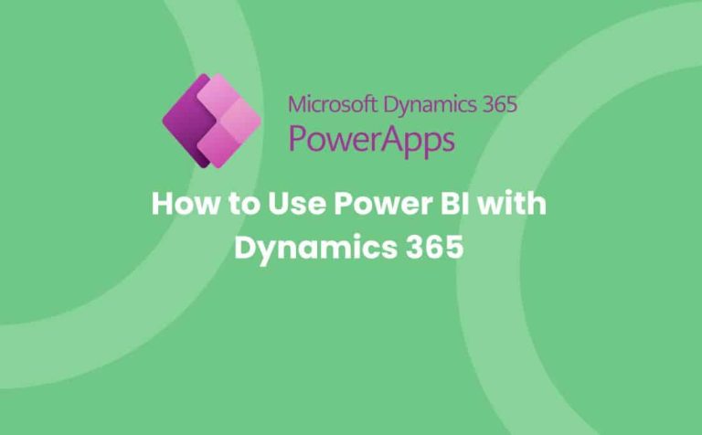 How to Use Power BI with Dynamics 365 - Avrion