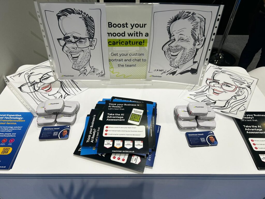 B2B Marketing Live 2025 Caricature Gallery