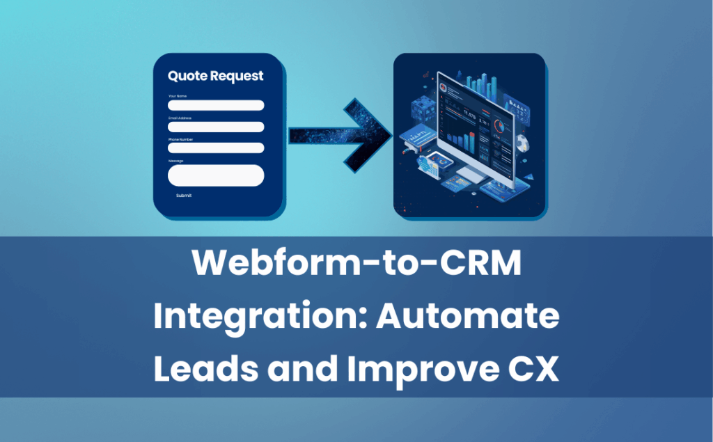 Webform to CRM integration